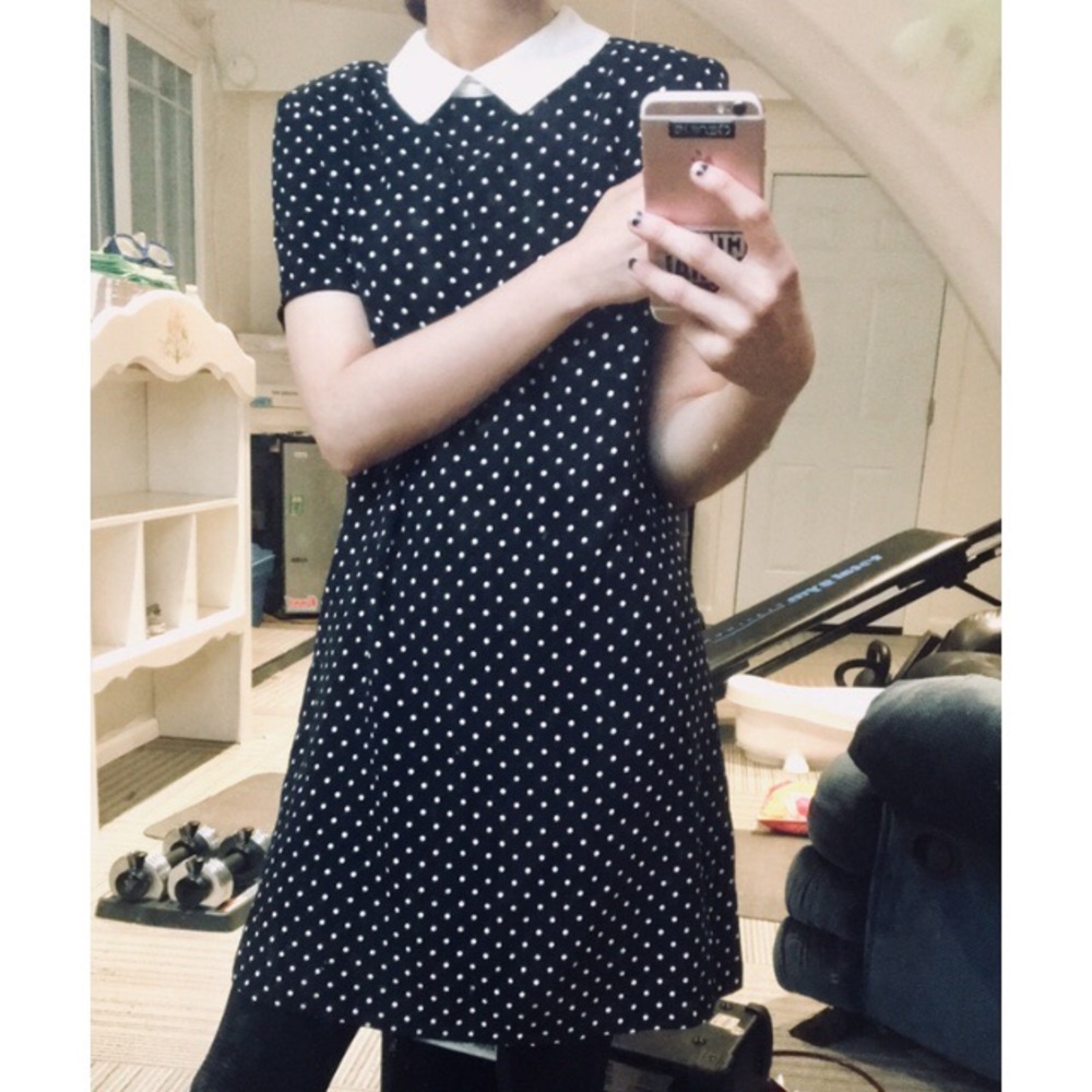 Forever 21 Polka Dot Shift Dress